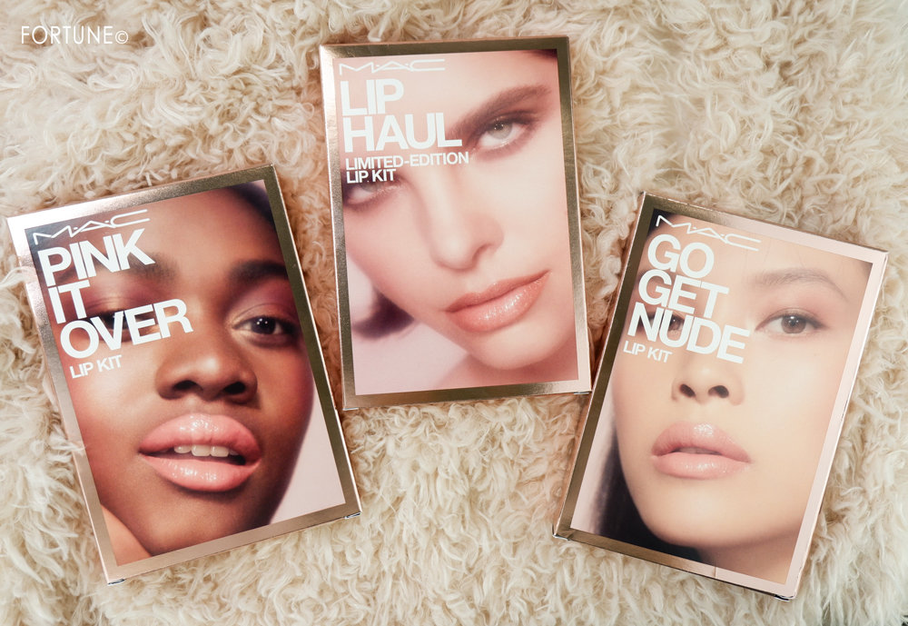 画像：M･A･C 2019夏限定メイクコフレ「ゴー ゲット ヌード リップ キット」「ピンク イット オーバー リップ キット」「リップ ホール リミテッド エディション リップ キット」
