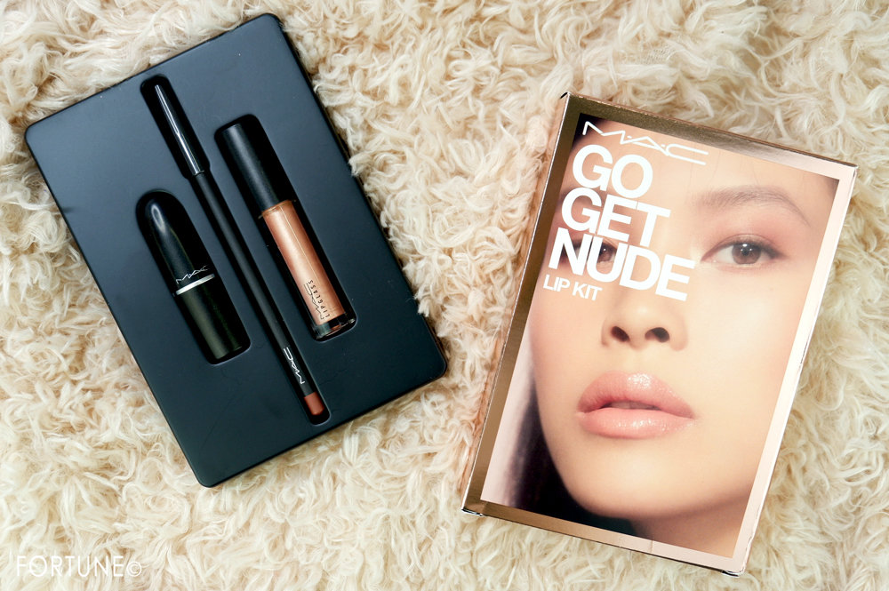画像：M･A･C 2019夏限定メイクコフレ「ゴー ゲット ヌード リップ キット」