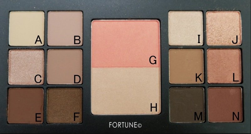 2019夏限定コフレ『M·A·C Up Close and Personal』「ウォーム パレット アイ アンド フェイス」