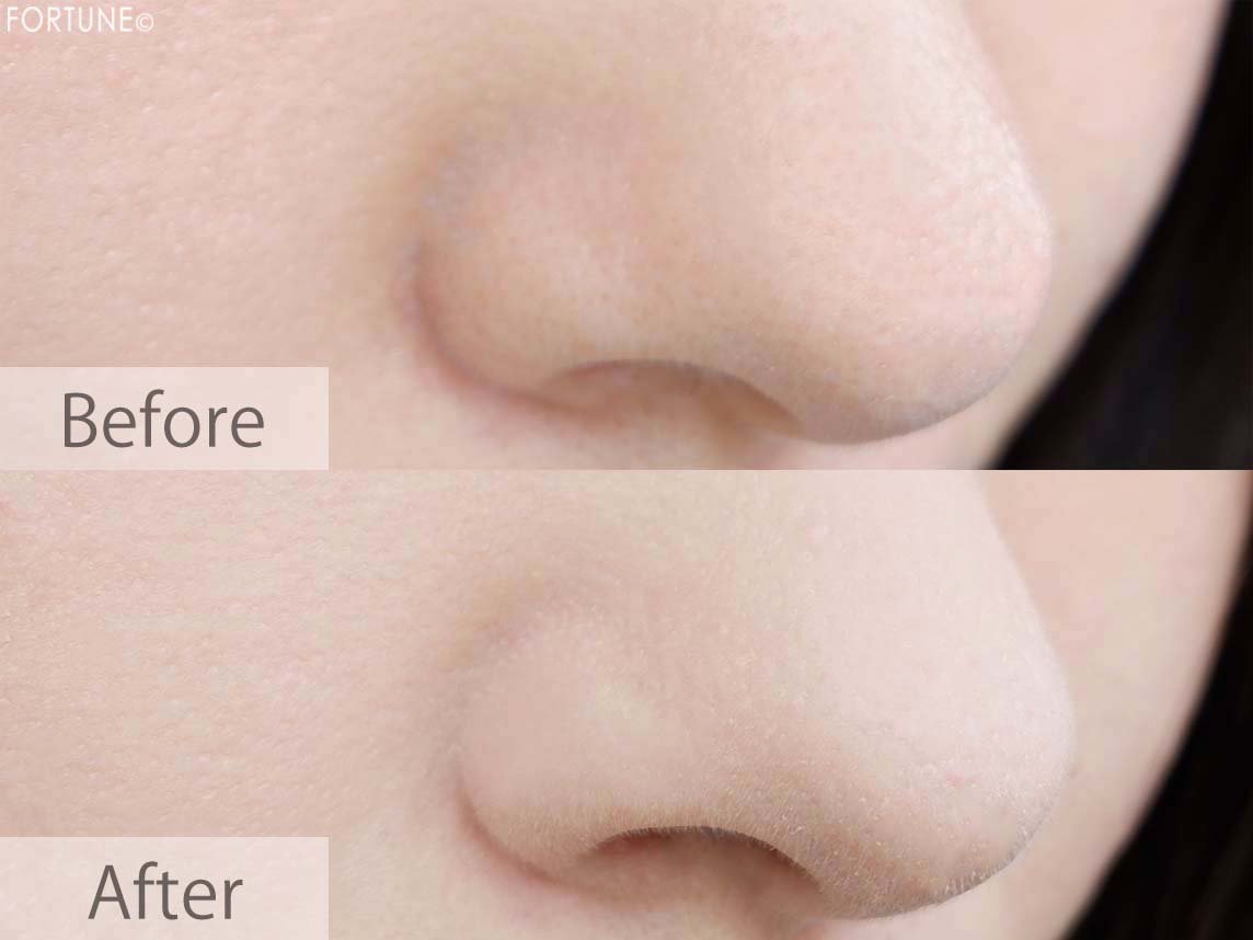 エテュセ「オイルブロック プレストパウダー」 定番色ライト・ナチュラル　使用感