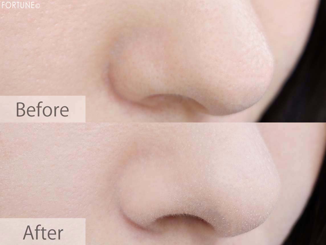 エテュセ「オイルブロック プレストパウダー」　限定色ベビーブルー　使用感