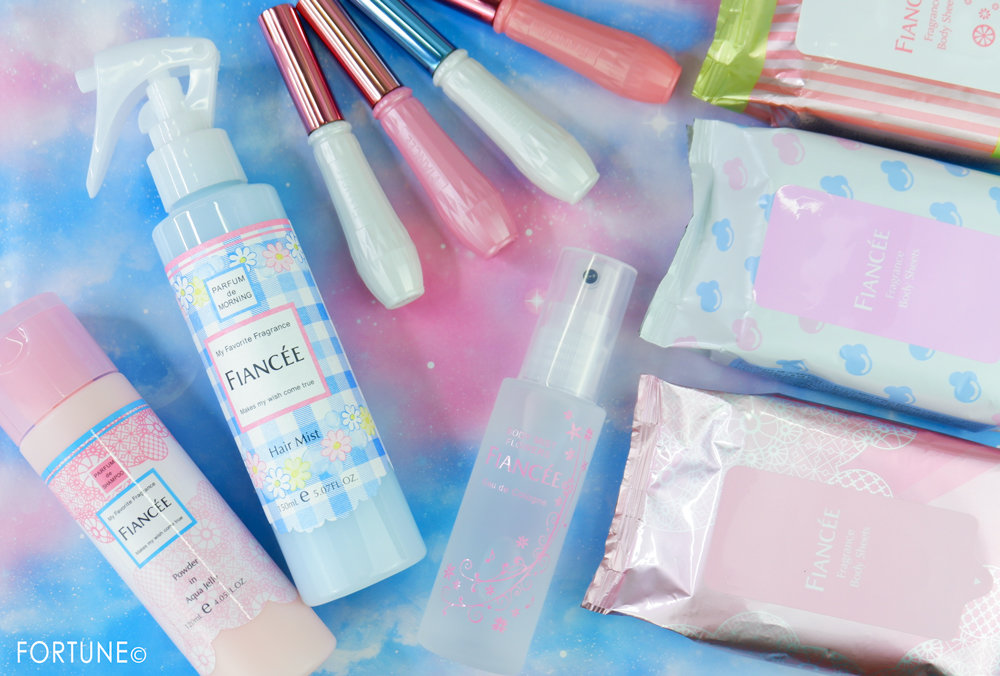 画像：フィアンセ 2019新作ボディミスト/ヘアミスト/パウダーイン アクアジェリー/ジェルフレグランス/フレグランスボディシート