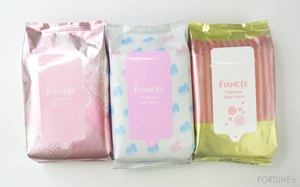 画像：2019新作「フィアンセ フレグランスボディシート」
