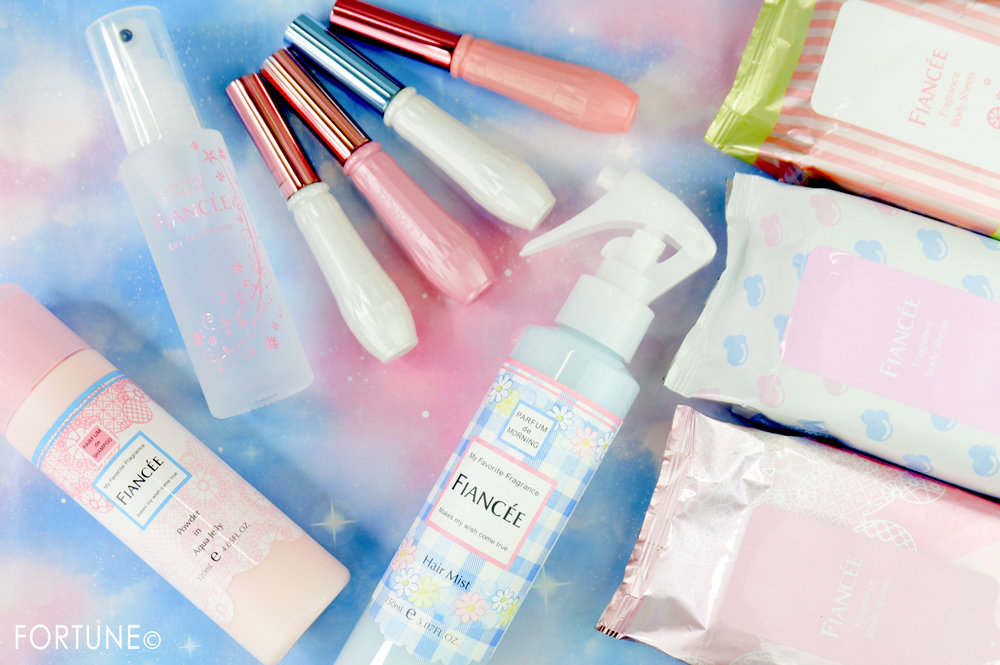 画像：フィアンセ 2019新作ボディミスト/ヘアミスト/パウダーイン アクアジェリー/ジェルフレグランス/フレグランスボディシート