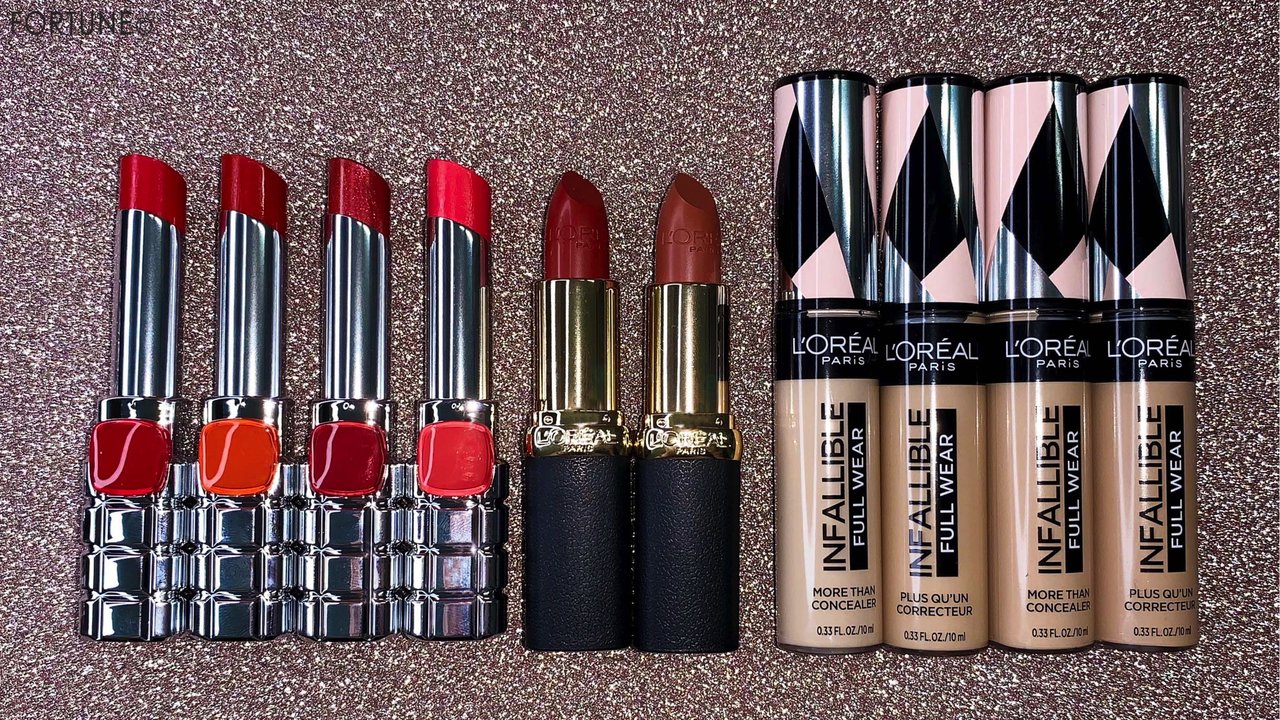 画像：ロレアル パリ 2019秋新作コスメ リップ シャインオン／カラーリッシュ モイストマット N／インファリブル フルウェア コンシーラー