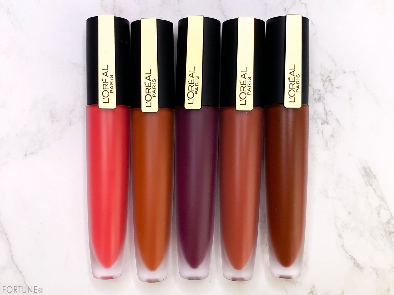 画像：ロレアル パリ 2019秋新作コスメ リップ ルージュシグネチャー 新色 限定色