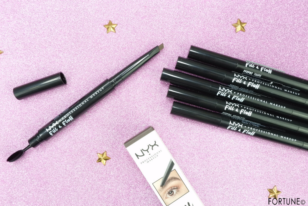 画像：NYX Professional Makeup（ニックス プロフェッショナル メイクアップ）　フィル&フラッフ アイブロウ ポマード ペンシル　2019夏新作