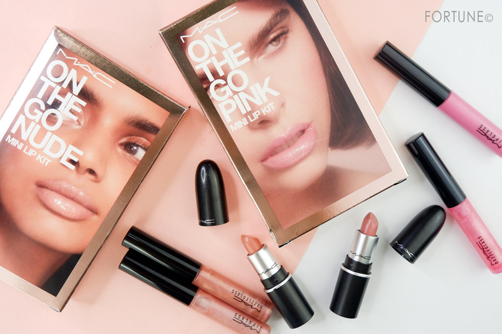 コスメカレンダー：「オン ザ ゴー ヌード/ピンク ミニ リップ キット」