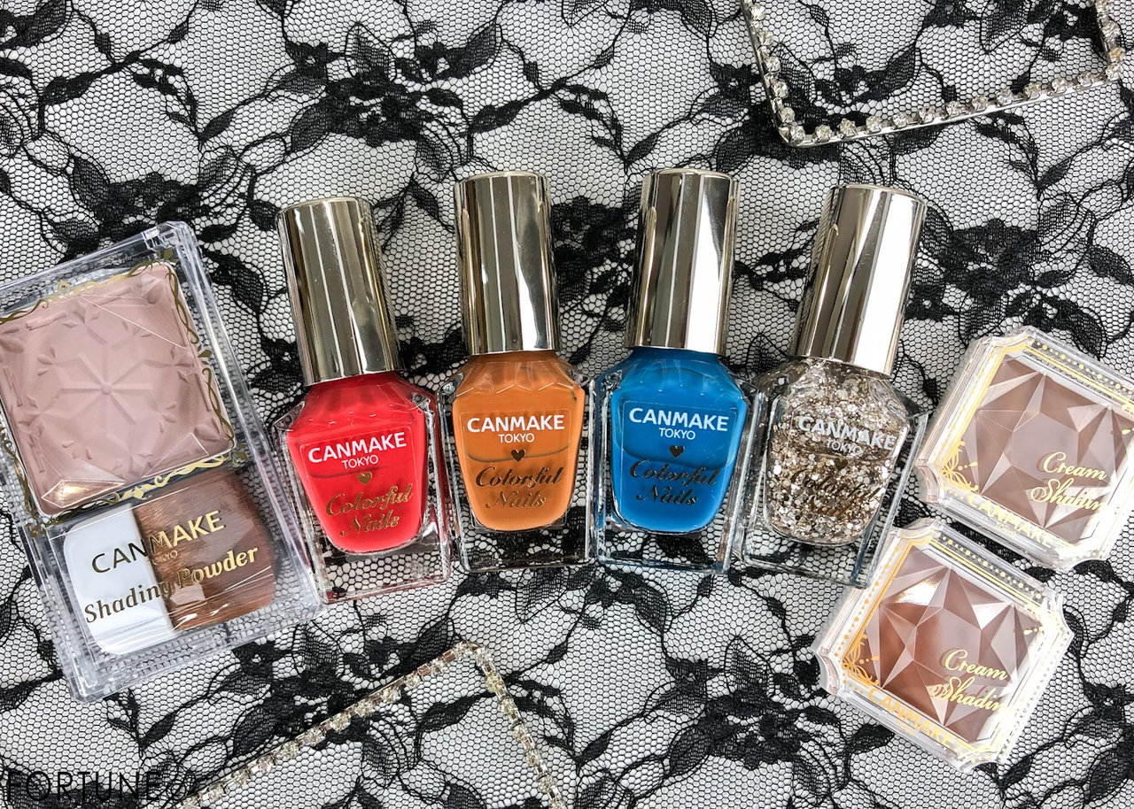 画像：キャンメイク(CANMAKE)8/1発売『カラフルネイルズ』『クリームシェーディング』『シェーディングパウダー』