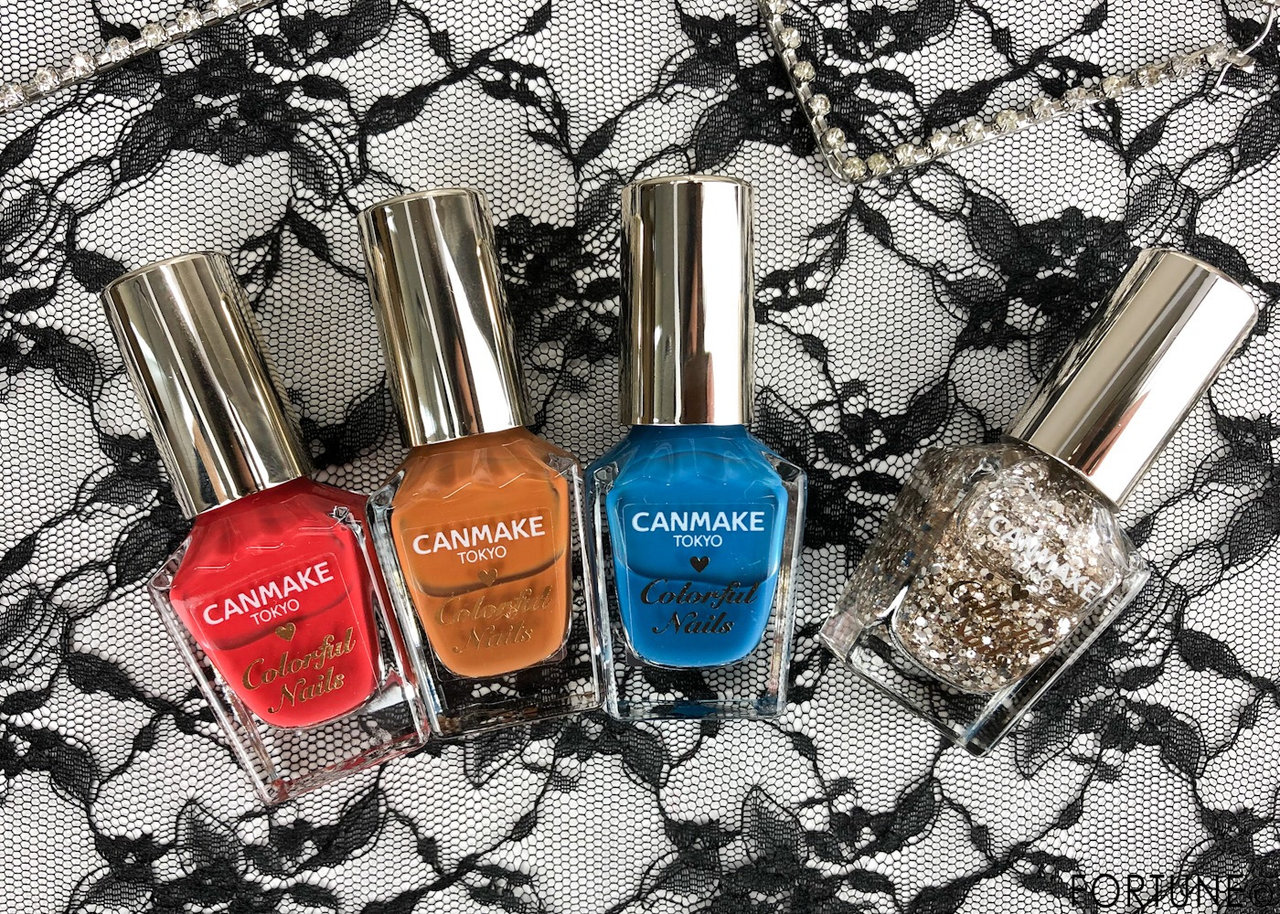 画像：キャンメイク(CANMAKE)8/1発売『カラフルネイルズ』