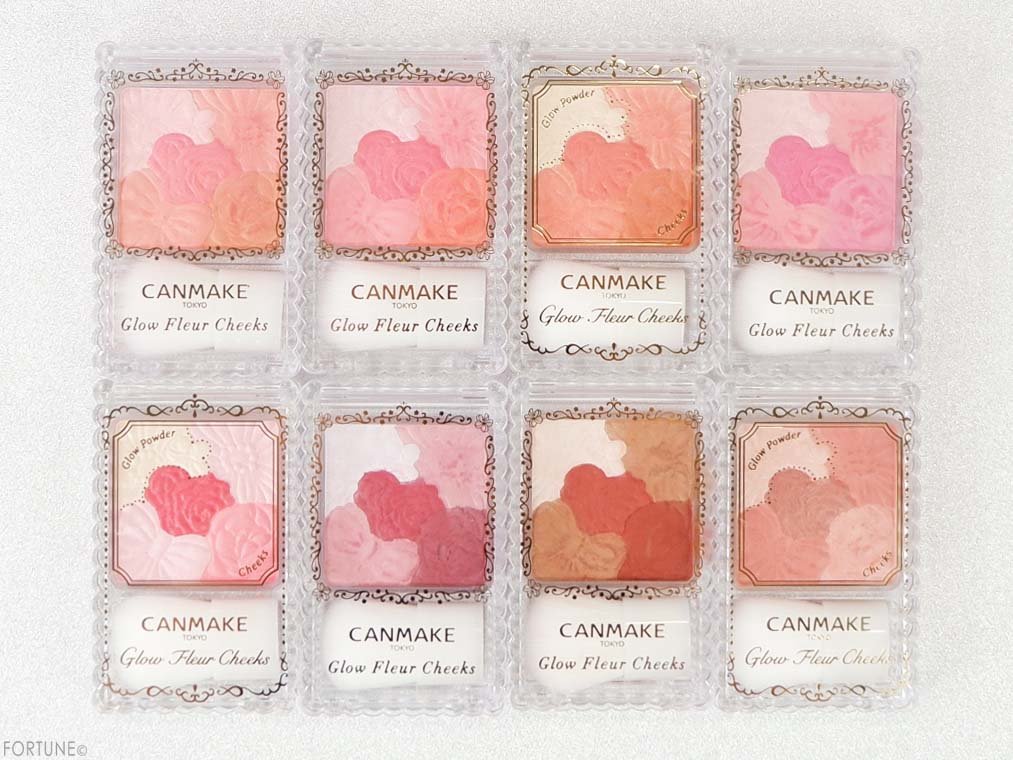 キャンメイク（CANMAKE）　「グロウフルールチークス」