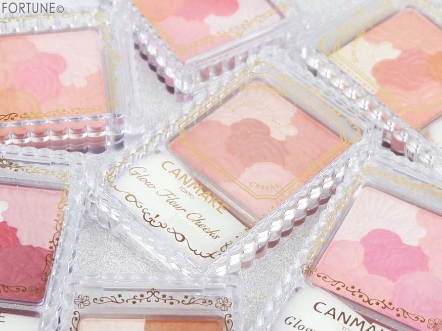 キャンメイク（CANMAKE）　「グロウフルールチークス」
