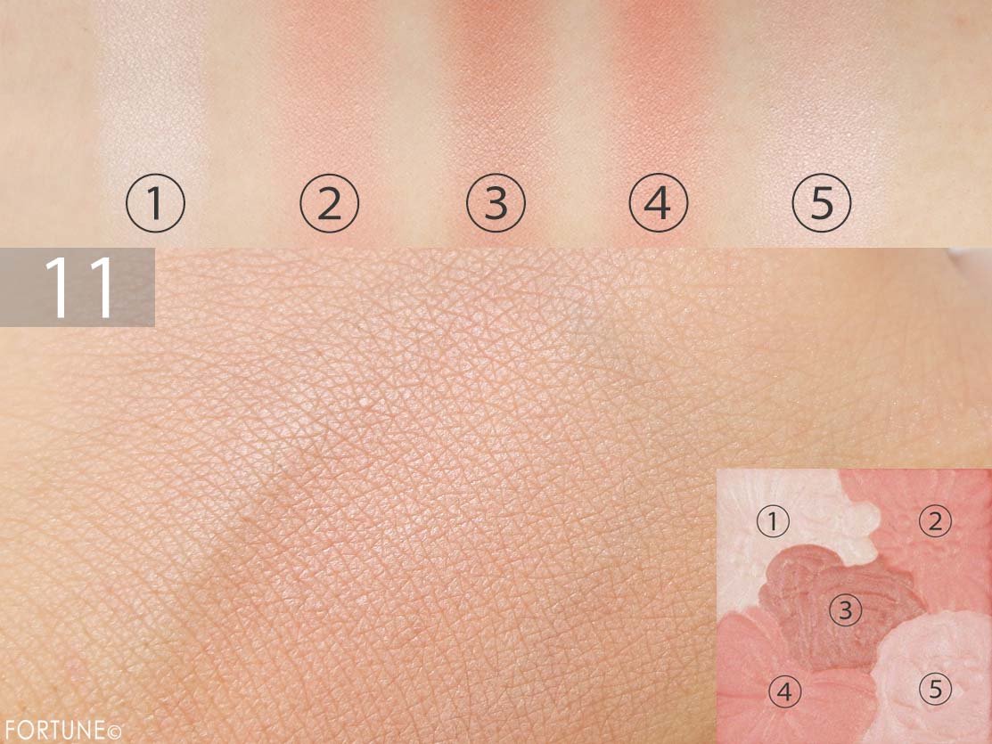 キャンメイク（CANMAKE）　「グロウフルールチークス」No.11 チャイフルール