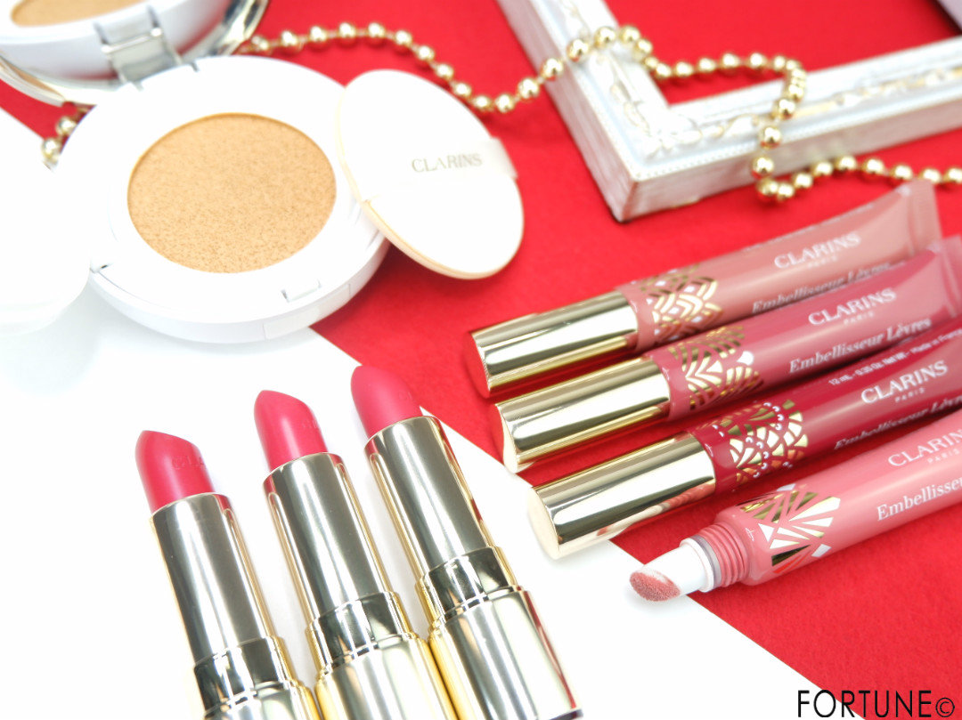 画像：クラランス8/2発売新色「ジョリ ルージュ イドラタン/ブリラン/ベルベット」「リップパーフェクター」「エヴァーラスティング クッションファンデーション SPF50/PA++++」