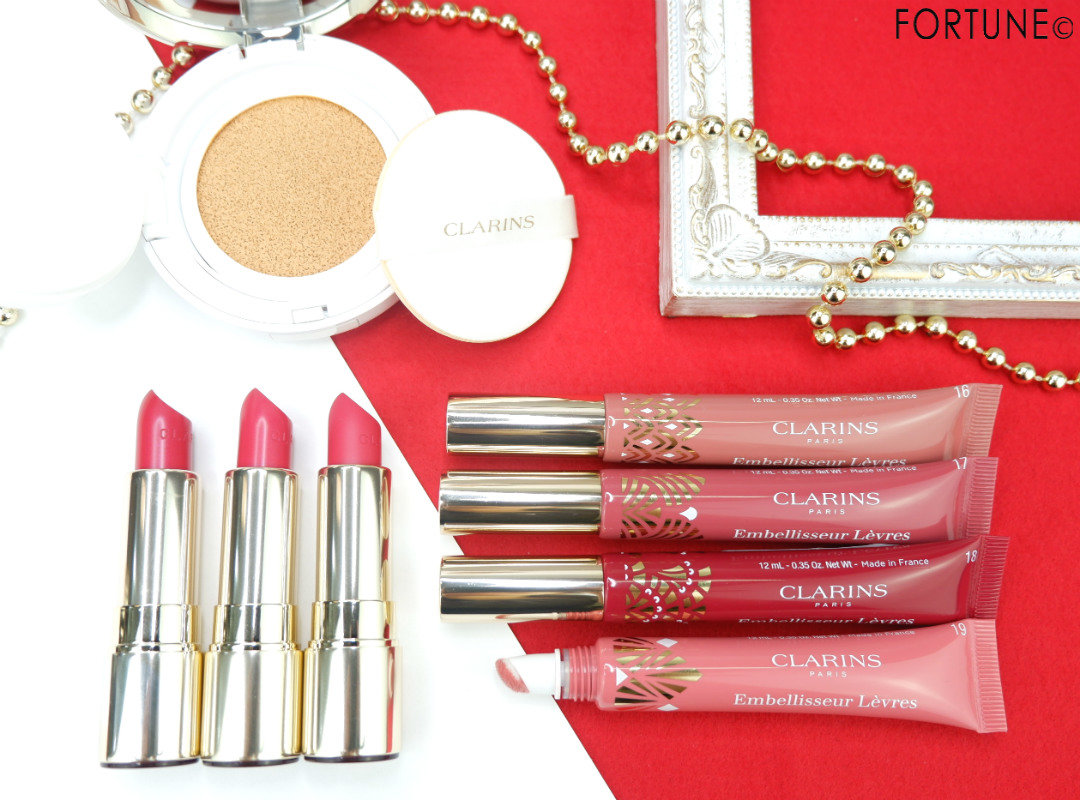画像：クラランス8/2発売新色「ジョリ ルージュ イドラタン/ブリラン/ベルベット」「リップパーフェクター」「エヴァーラスティング クッションファンデーション SPF50/PA++++」