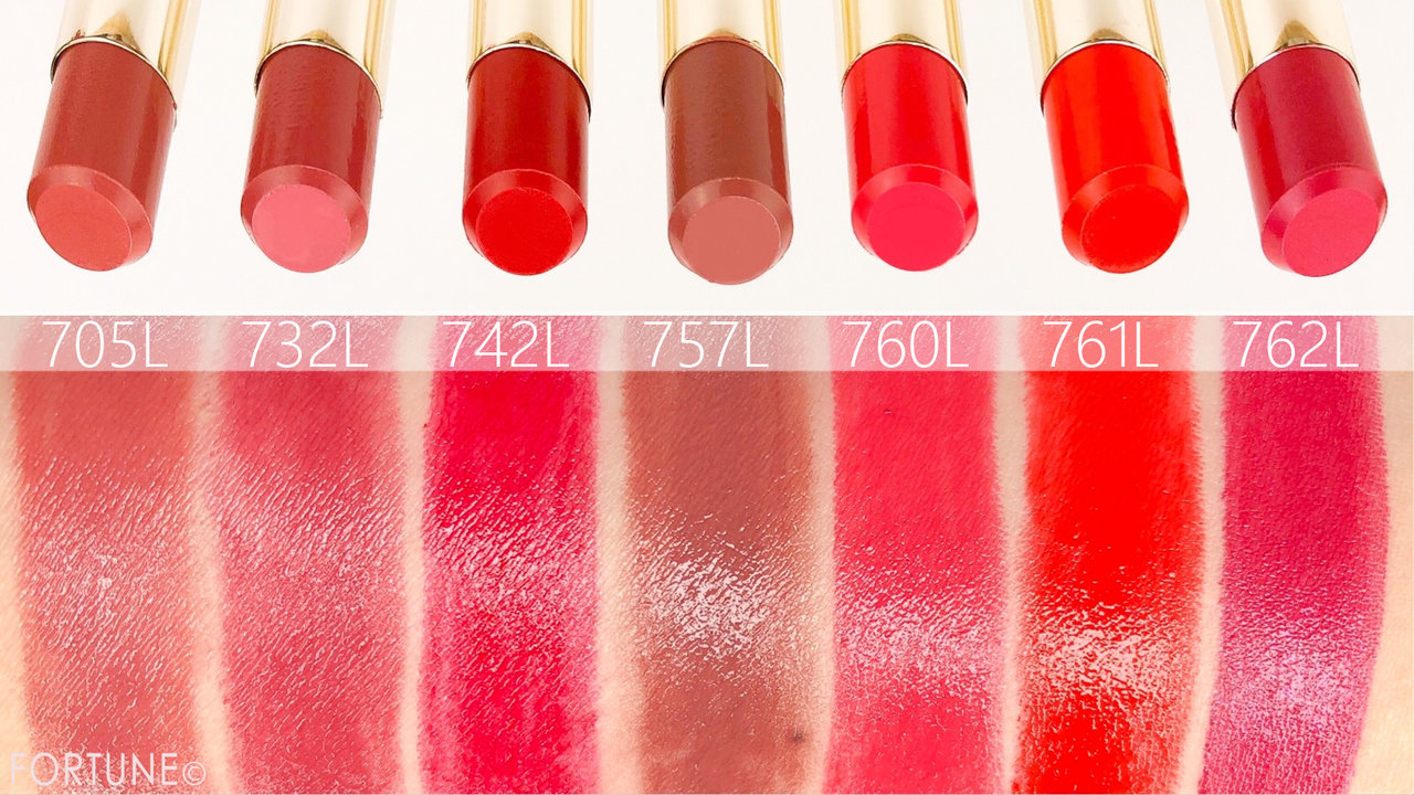 画像：クラランス8/2発売「ジョリ ルージュ ラッカー」スウォッチ