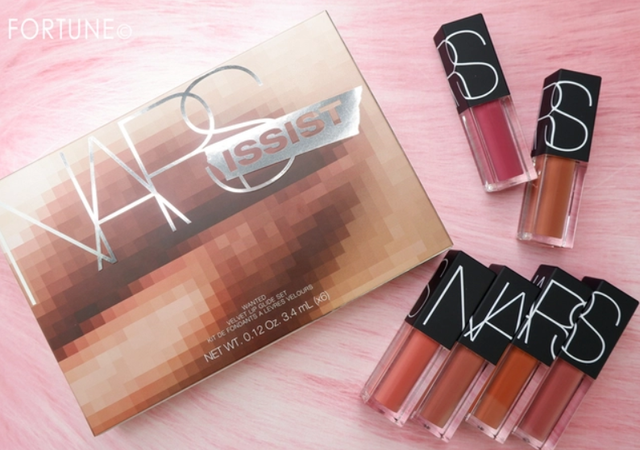 コスメカレンダー： NARS「ナーズイスト ウォンテッド ベルベットリップグライドセット」