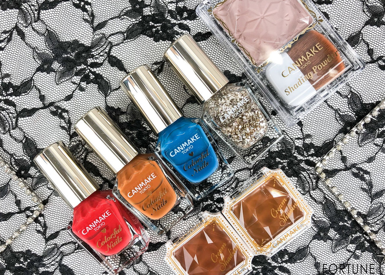 コスメカレンダー：キャンメイク「カラフルネイルズ」「クリームシェーディング」「シェーディングパウダー」