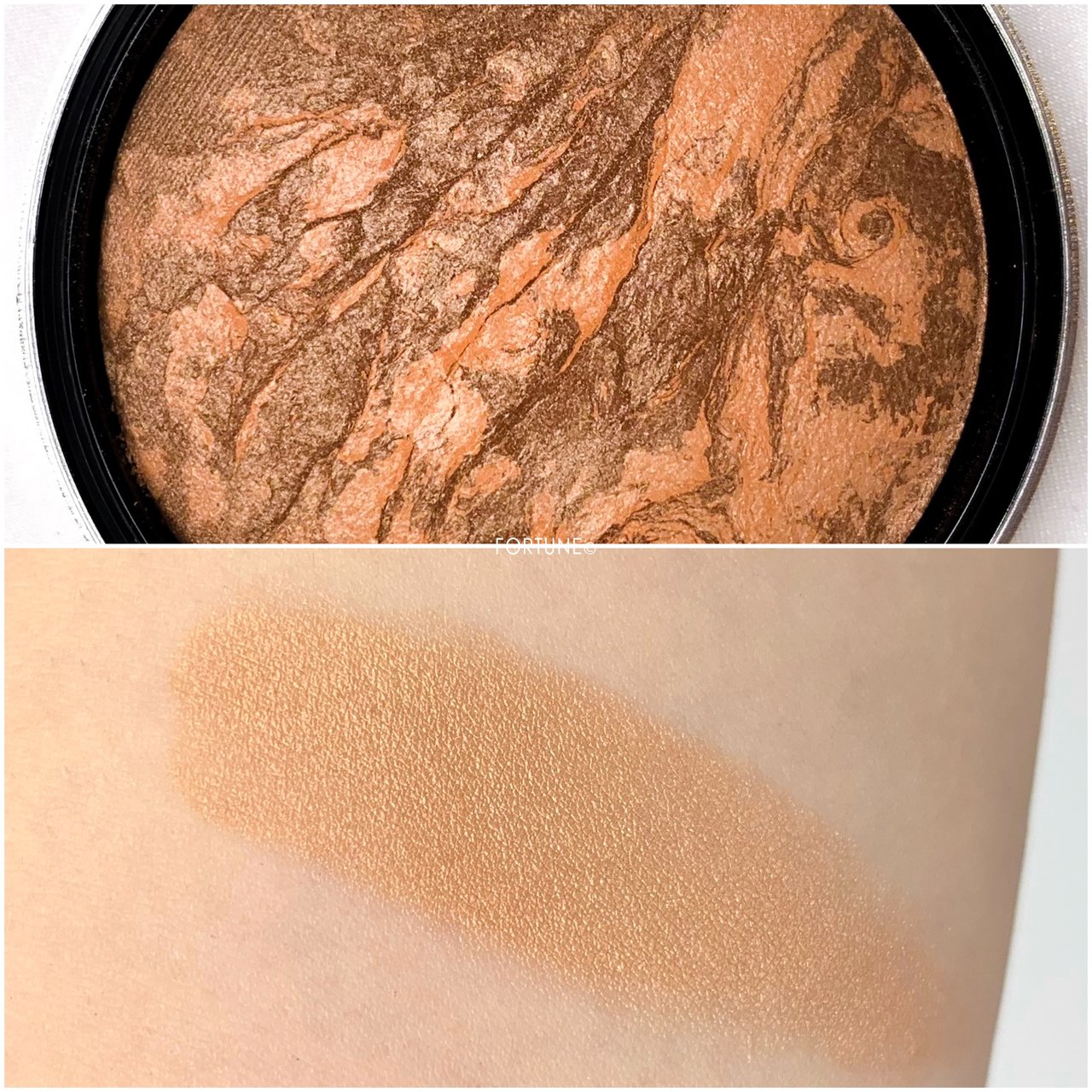 《ゲラン(GUERLAIN)》ハイライティング パウダー　限定1種　使用感