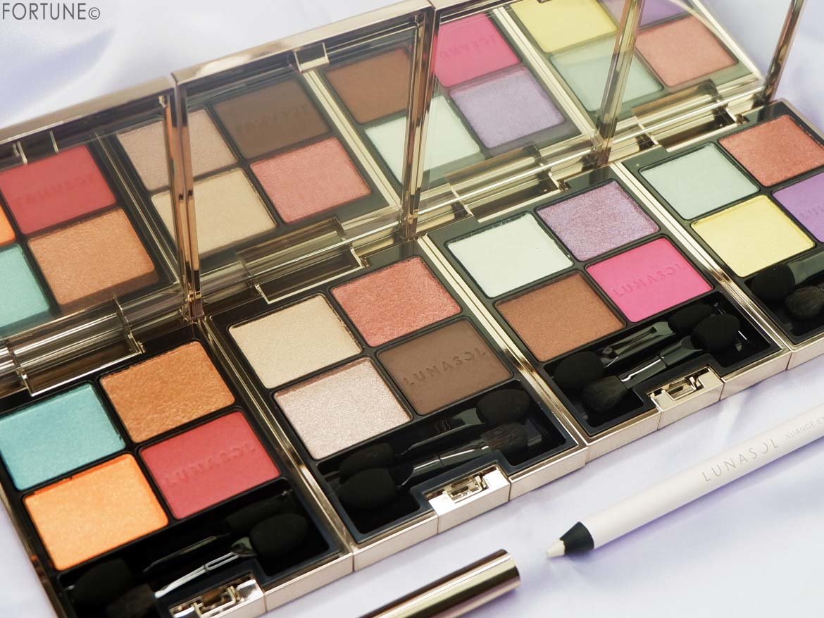 コスメカレンダー：ルナソル「アイカラーレーション」「ニュアンスアイライト」