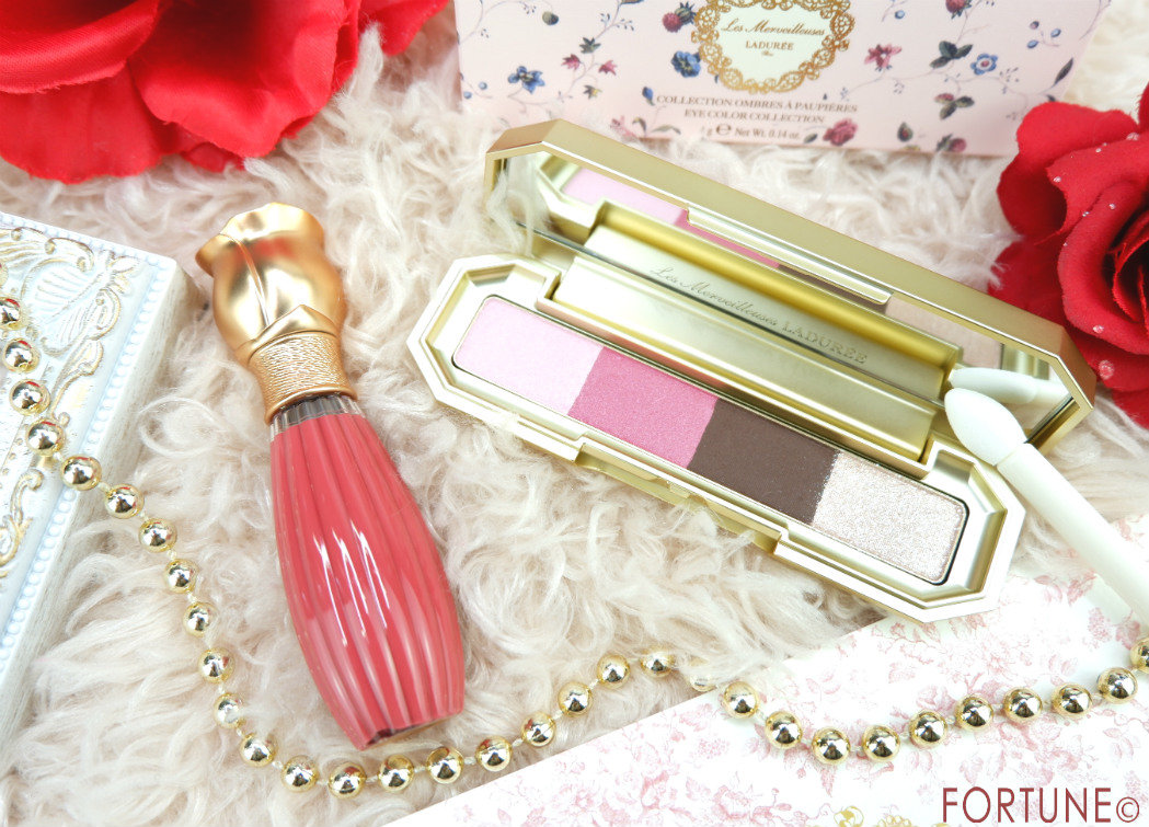 画像：レ・メルヴェイユーズ ラデュレ　一輪挿しリップ　貴婦人ルージュ　リキッド ルージュ　アイカラー コレクション　2019秋新作