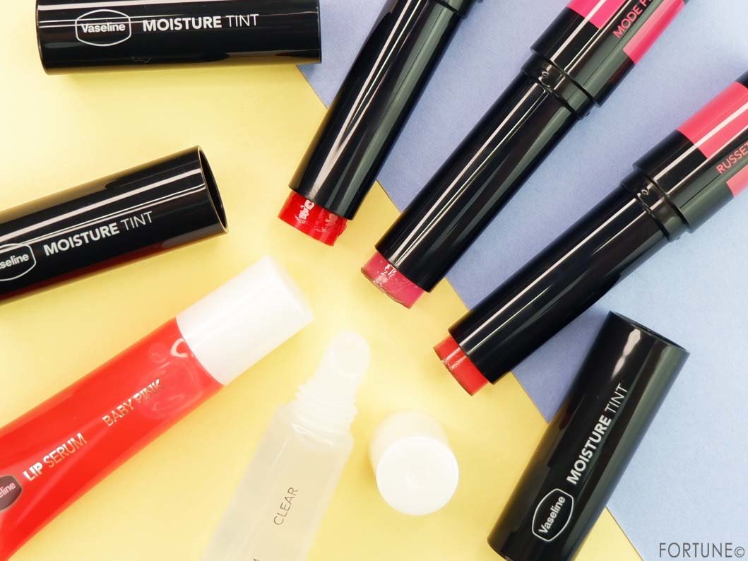 ヴァセリン「ヴァセリン モイスチャーティント」「ヴァセリン リップセラム」