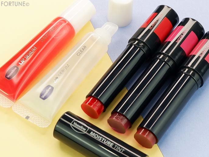 ヴァセリン「ヴァセリン モイスチャーティント」「ヴァセリン リップセラム」