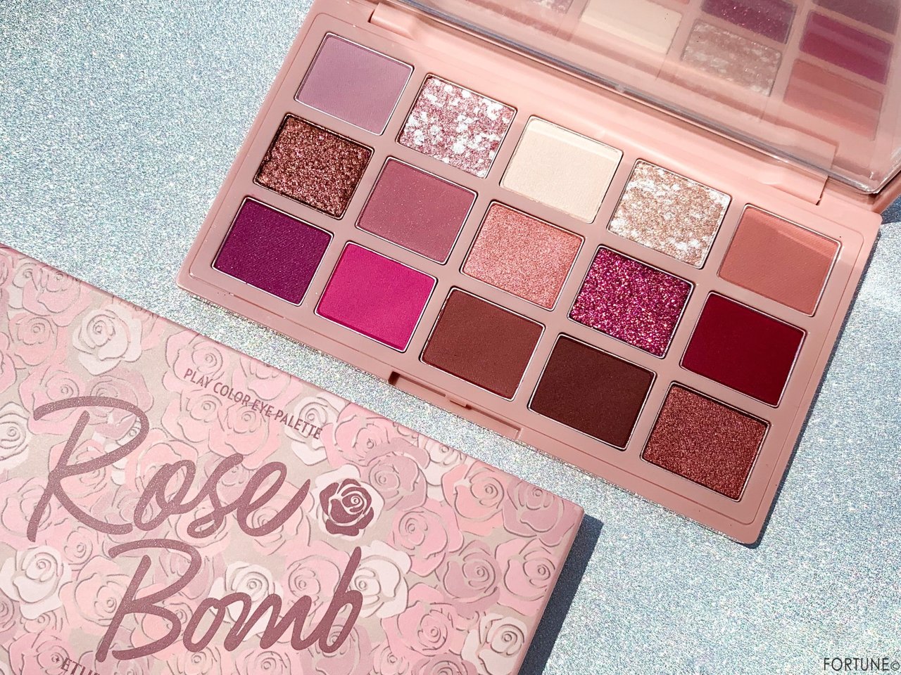 エチュードハウス「プレイカラーアイパレット」【ローズボム】