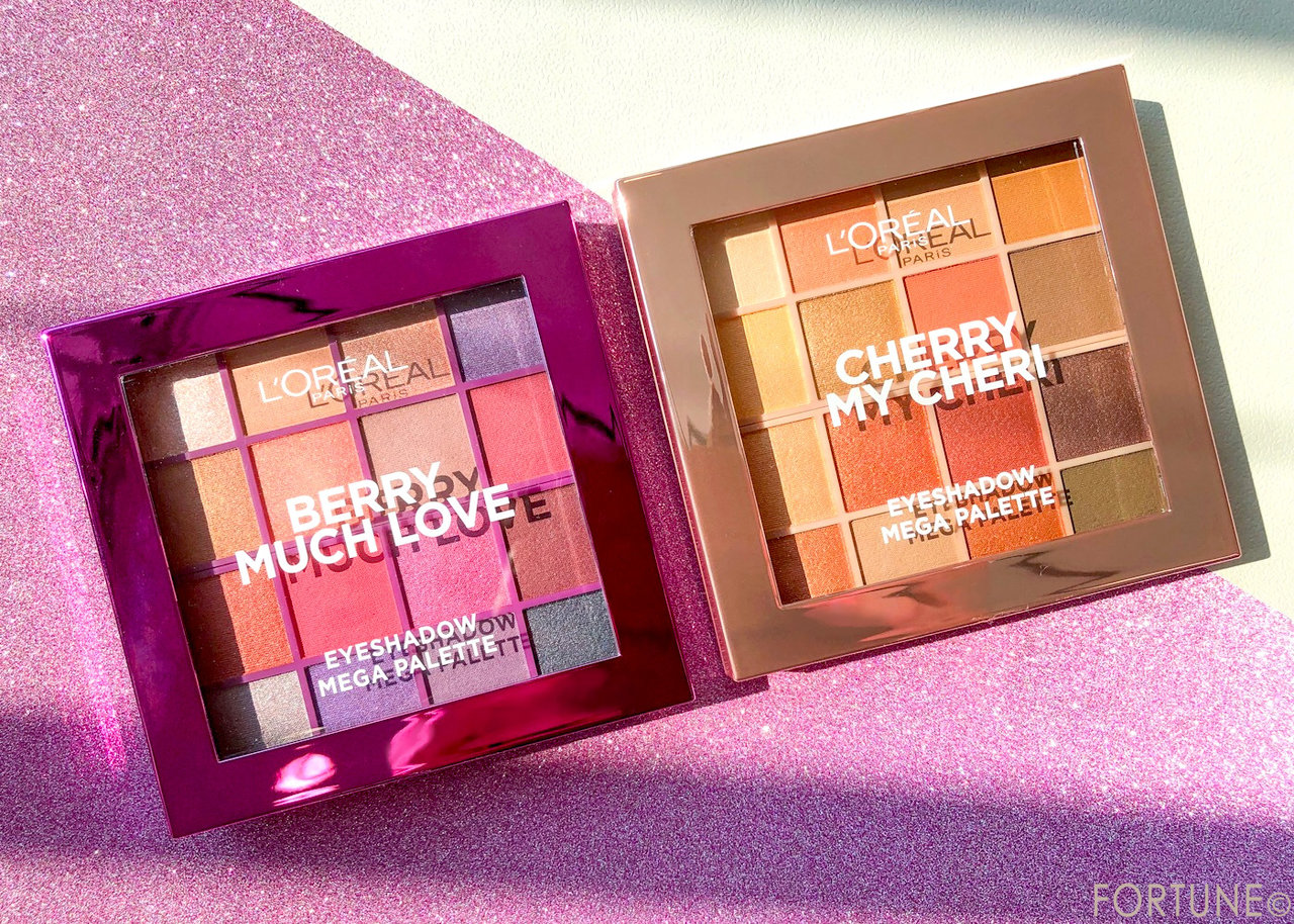 画像：ロレアル パリ2019秋新作「アイシャドウ メガパレット」