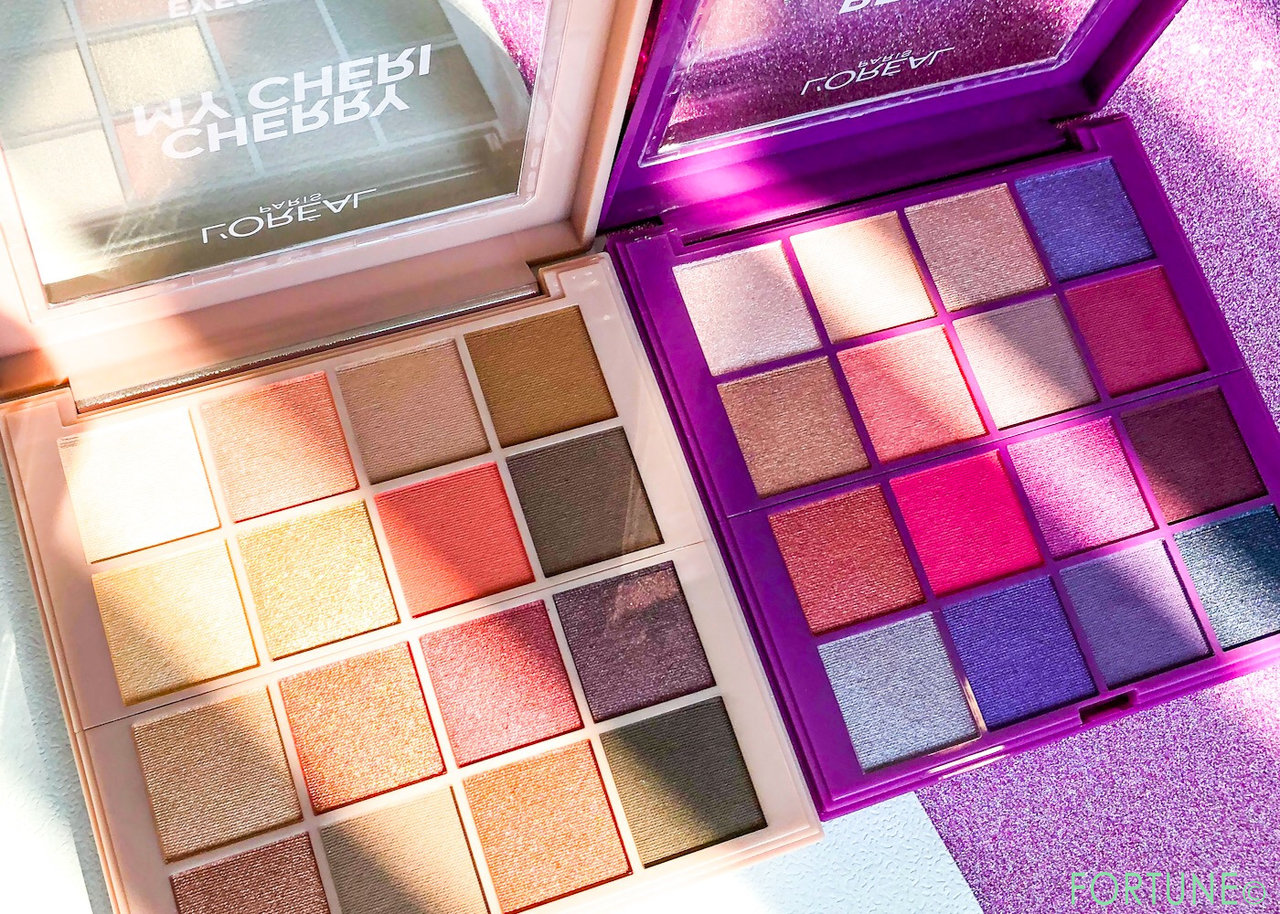 画像：ロレアル パリ2019秋新作「アイシャドウ メガパレット」