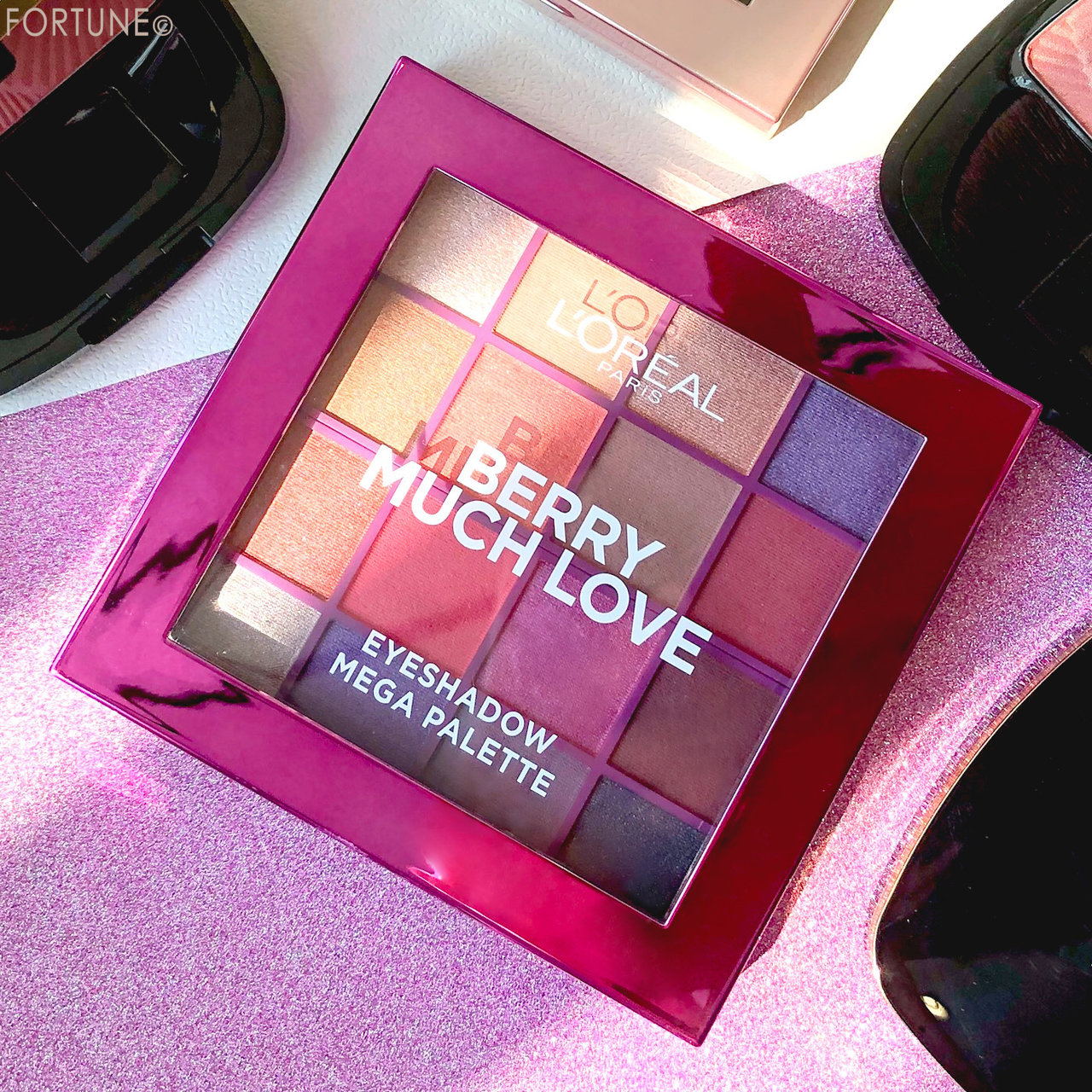 画像：ロレアル パリ2019秋新作「アイシャドウ メガパレット 02 ベリーマッチラヴ」