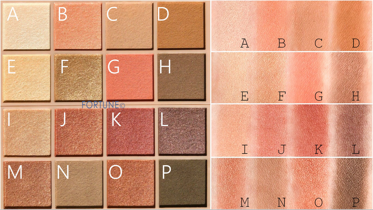 画像：ロレアル パリ2019秋新作「アイシャドウ メガパレット 01 チェリーマイシェリー」スウォッチ