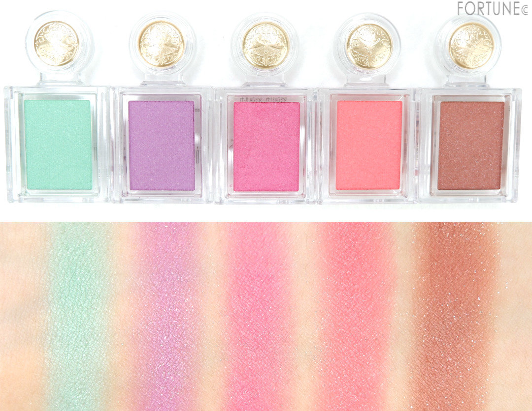 画像：マジョリカ マジョルカ シャドーカスタマイズ 全色レビュー　スウォッチ