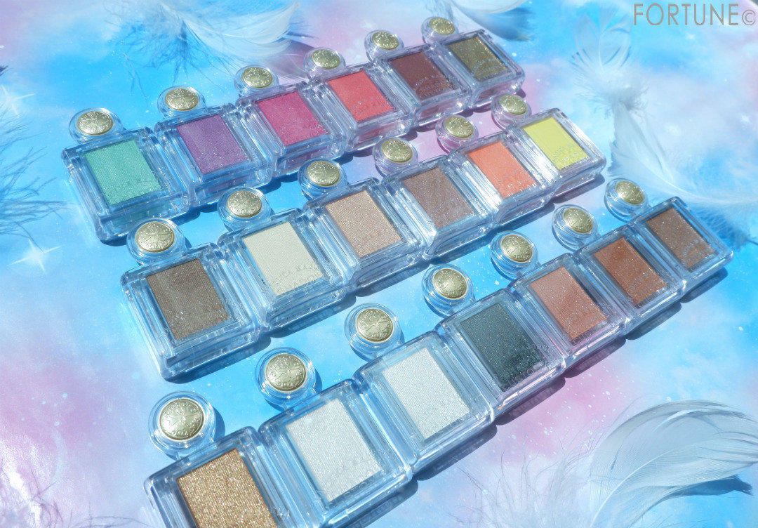 画像：マジョリカ マジョルカ シャドーカスタマイズ 「BE330 マサラチャイ」「BR331 シナモン」「BR332 胡桃」全色レビュー