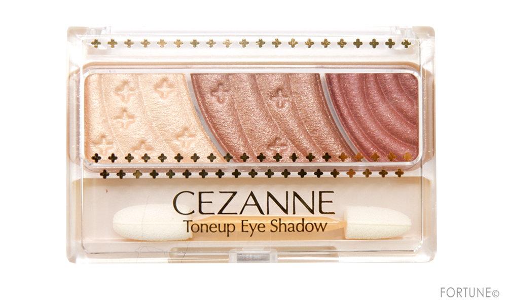 セザンヌ／トーンアップアイシャドウ　07（レッドブラウン）