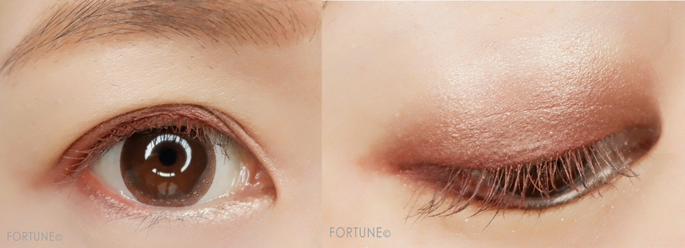 セザンヌ／トーンアップアイシャドウ　07（レッドブラウン）