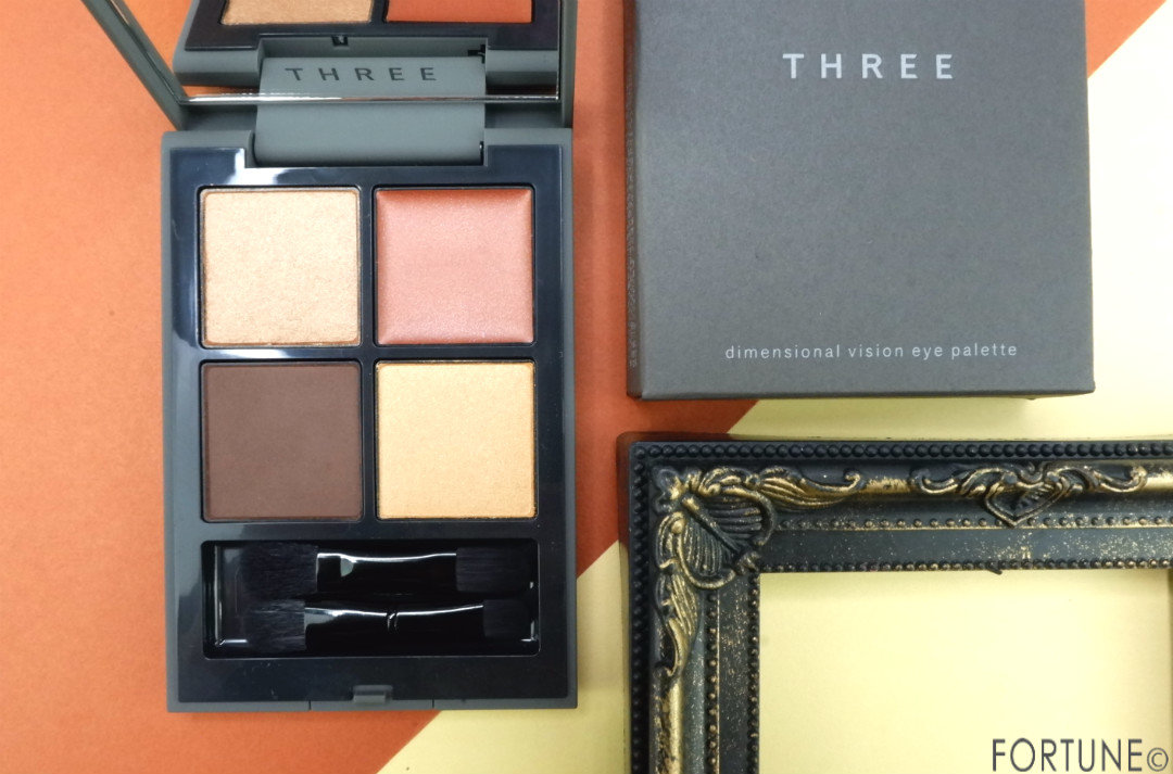 THREE(スリー)秋冬コレクション「ディメンショナルビジョンアイパレット」03 AMBER GAZING