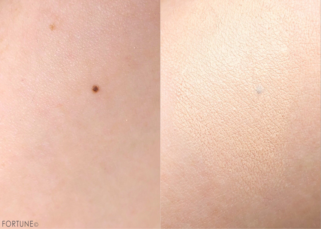 画像：ローラ メルシエ秋新作「フローレス フュージョン ウルトラ ロングウェア コンシーラー」使用感