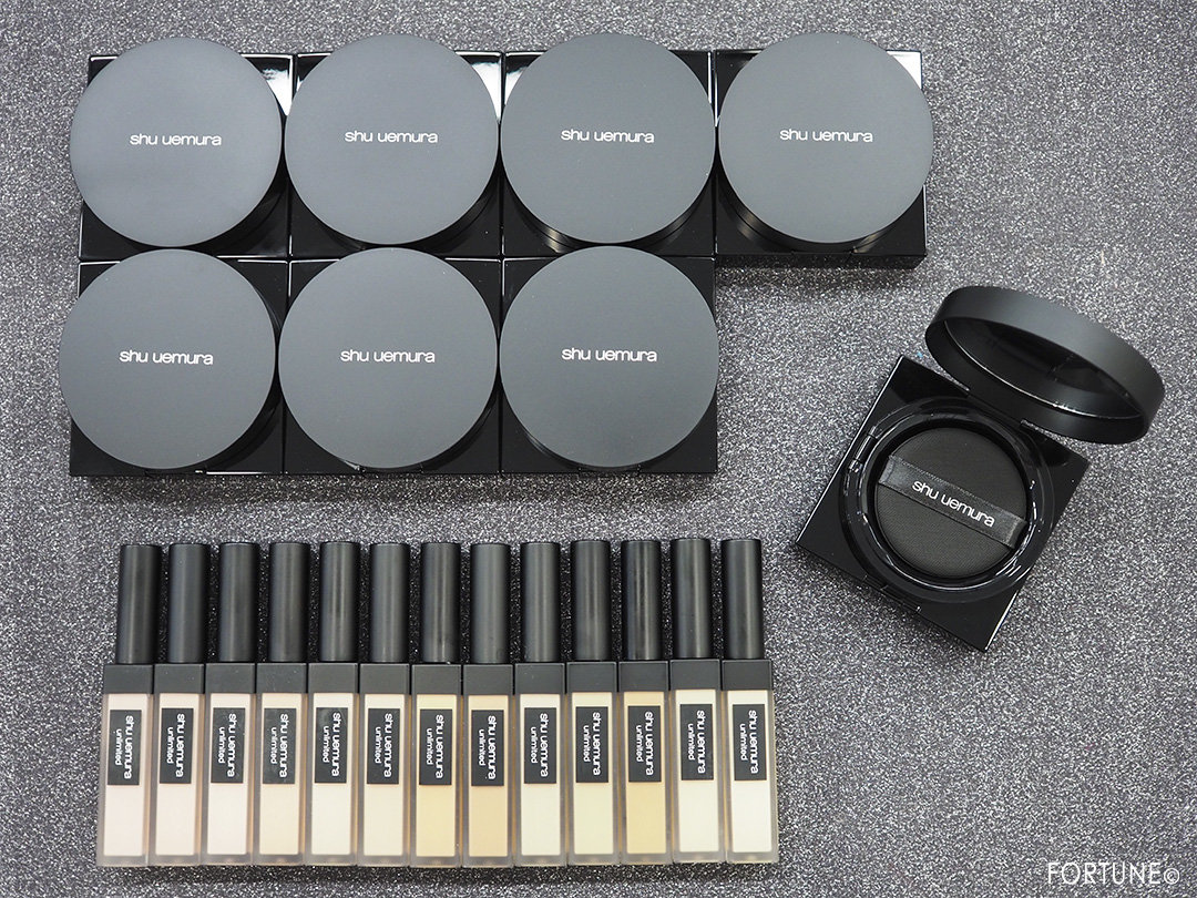 画像：シュウ ウエムラ 2019新作「アンリミテッド コンシーラー」「アンリミテッド ラスティング クッション」