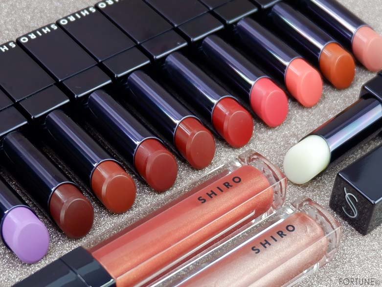 画像：SHIRO（シロ）「ジンジャーリップスティック」「ジンジャーリッププライマー」「ジンジャーリップバター」