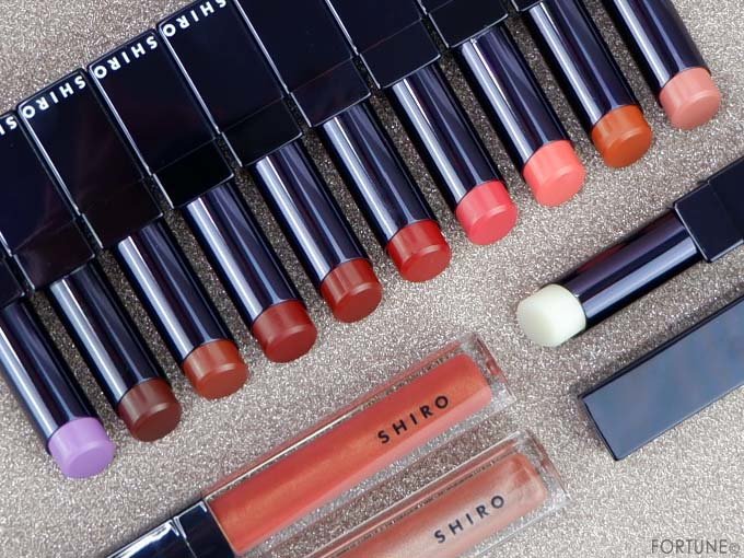 画像：SHIRO（シロ）「ジンジャーリップスティック」「ジンジャーリッププライマー」「ジンジャーリップバター」