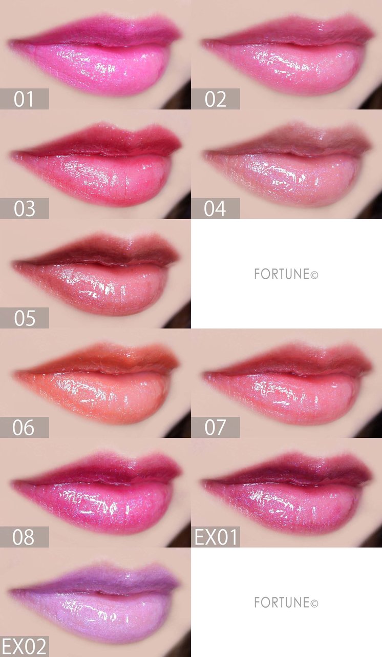 コスメカレンダー：ルナソル「ドレスフォーリップス」