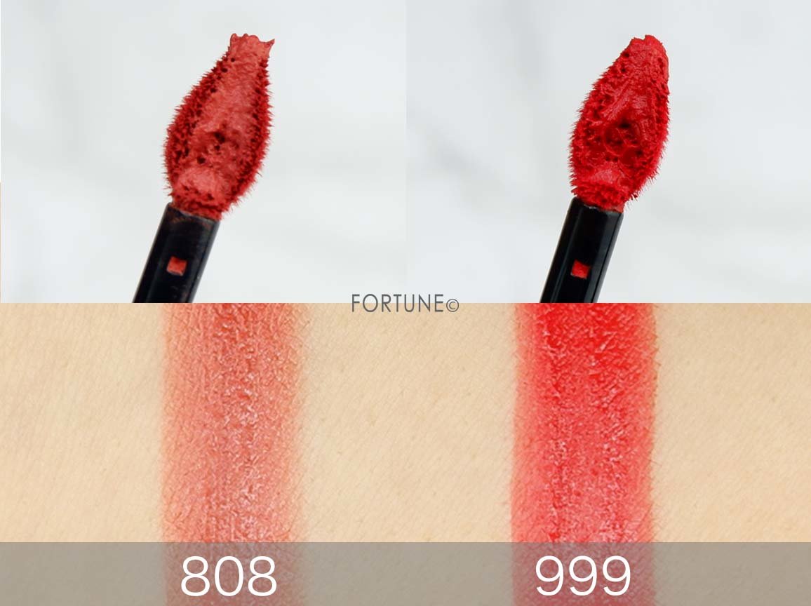 画像：Dior（ディオール）「ルージュ ディオール ウルトラ リキッド」スウォッチ