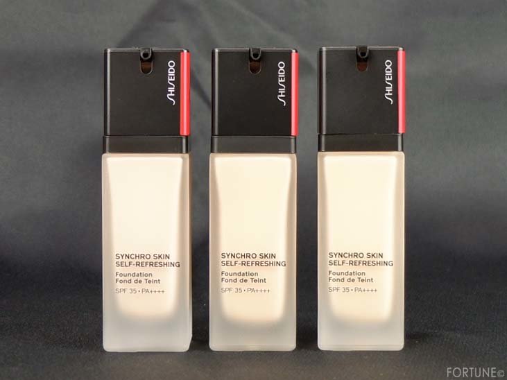 画像：SHISEIDO 新ベースメイク「シンクロスキン セルフリフレッシング ファンデーション」