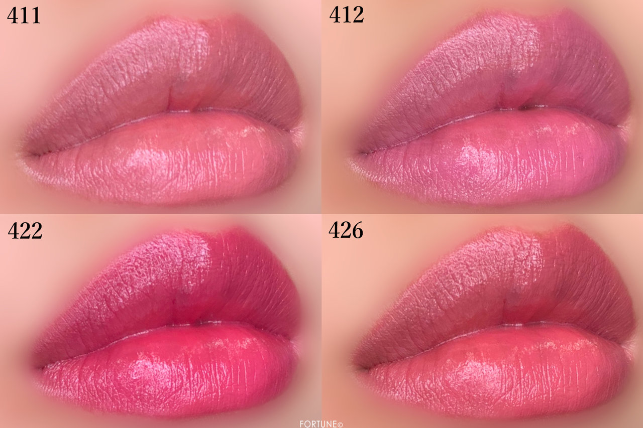 画像：M·A·C/ラブ ミー リップスティック　パープル使用感