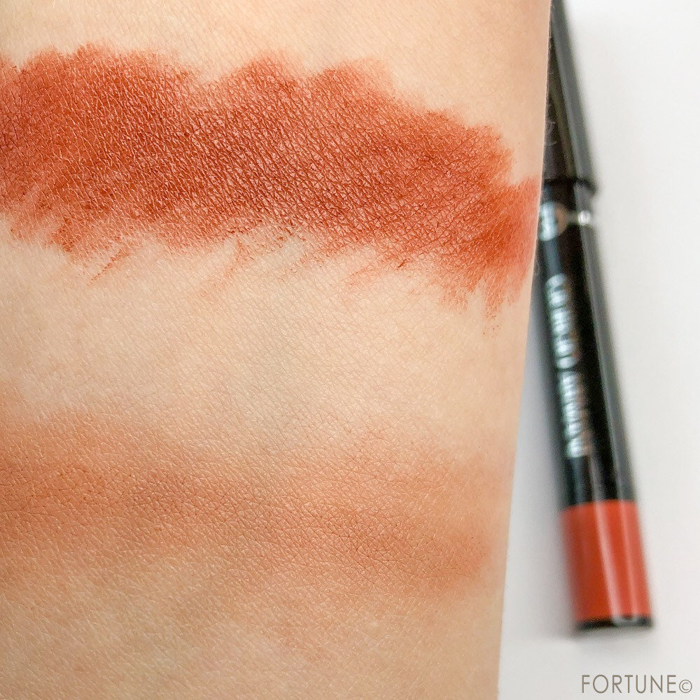 画像：アルマーニ 2019秋新作「カラー スケッチャー」#3 SCARLATTO　使用感