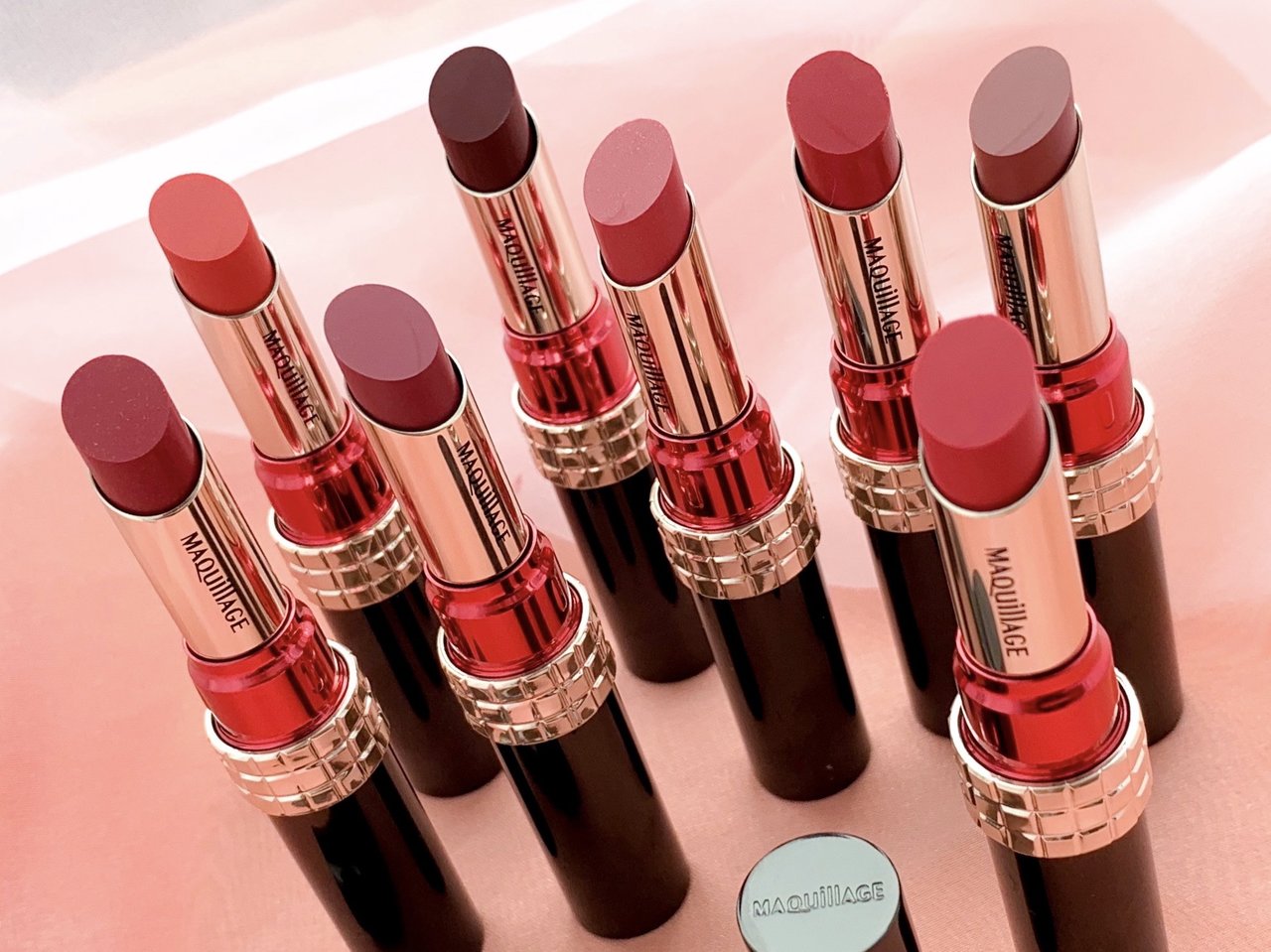 画像：MAQuillAGE マキアージュ 新作リップ 「マキアージュ ドラマティックルージュ N」