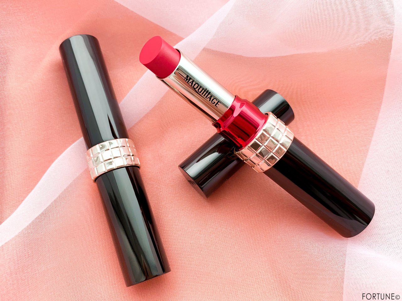 画像：MAQuillAGE マキアージュ 新作リップ 「マキアージュ ドラマティックルージュ N」