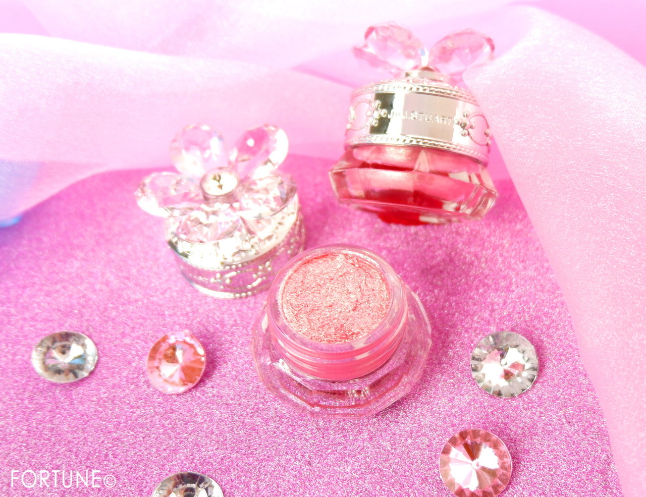 画像：2019秋コスメ♡ジルスチュアート「クリスタルブルーム ジェリービジュー」01 Beloved Charm