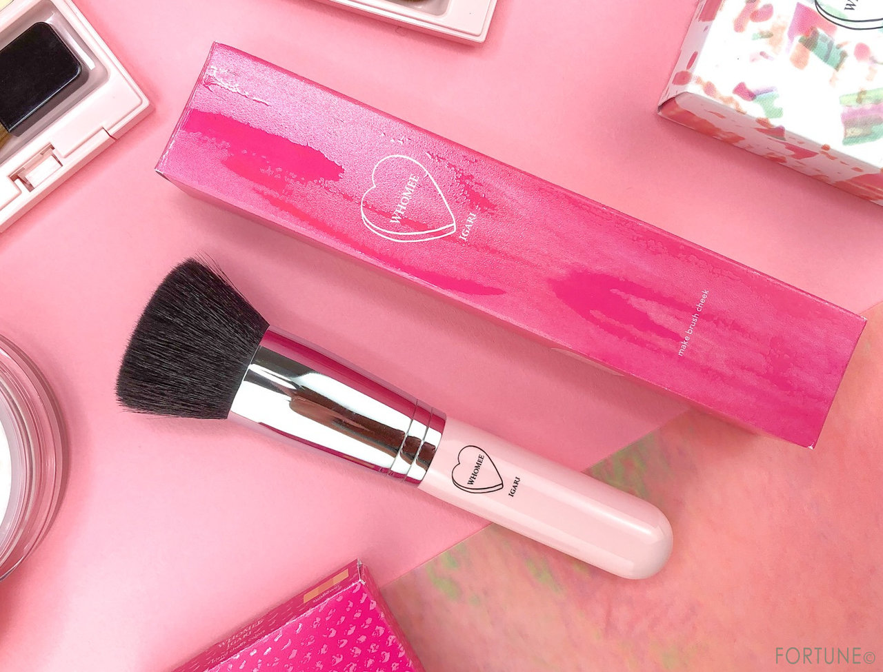 画像：2019秋冬新作「フーミー チークブラシ　熊野筆」